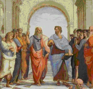 Aristóteles y Platón